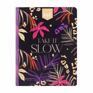 Cuaderno Cosido Kiut  100 Hojas 1 Materia Cuadriculado Take It Slow