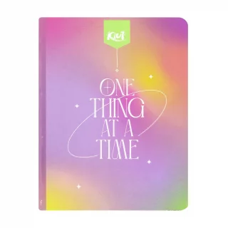 Cuaderno Cosido Kiut  100 Hojas 1 Materia Doble Linea One Thing