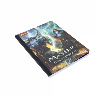 Cuaderno cosido masculino 50 hojas cuadriculado X-presarte - master