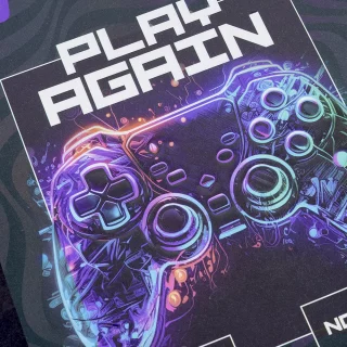 Cuaderno cosido masculino 50 hojas cuadriculado X-presarte - play again