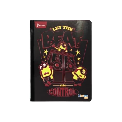 Cuaderno Cosido Minions  100 Hojas  Doble Linea    3 Control