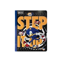 Cuaderno Cosido Sonic  100 Hojas  Cuadriculado    3 Step