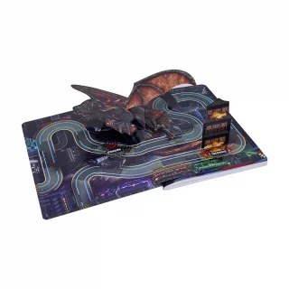 Cuaderno Cosido Street Racer 100 Hojas 1 Materia Doble Línea - Monstruo Rojo