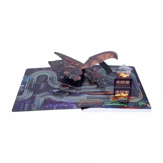 Cuaderno Cosido Street Racer 100 Hojas 1 Materia Doble Línea - Monstruo Rojo