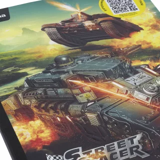 Cuaderno Cosido Street Racer 50 Hojas 1 Materia Doble Línea - Guerra Tanques