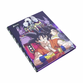 Cuaderno Cosido tapa dura 90 Hojas Cuadriculado Dragon Ball - Bills / Vados / Champa