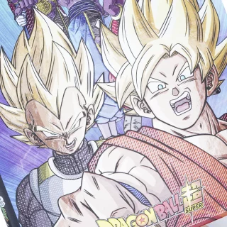 Cuaderno Cosido tapa dura 90 Hojas Cuadriculado Dragon Ball - Grupo Goku / Vegeta / Wiss