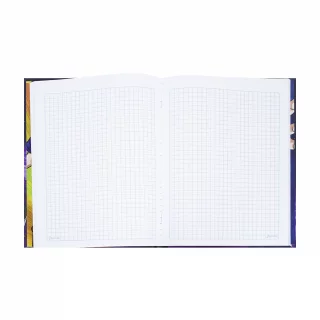 Cuaderno Cosido tapa dura 90 Hojas Cuadriculado Dragon Ball - Resplandor Azul
