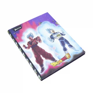 Cuaderno Cosido tapa dura 90 Hojas Cuadriculado Dragon Ball - Resplandor Azul