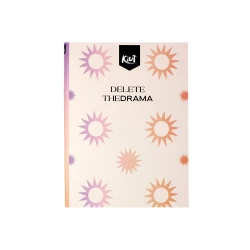 Cuaderno Cosido Tapa Dura 90 Hojas Cuadriculado Kiut Delete The Drama