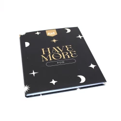 Cuaderno Cosido Tapa Dura 90 Hojas Cuadriculado Kiut Have More Fun