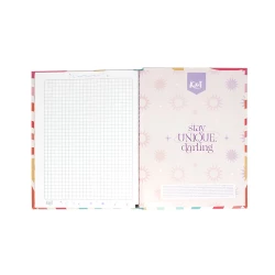 Cuaderno Cosido Tapa Dura 90 Hojas Cuadriculado Kiut Your Life Is As Good