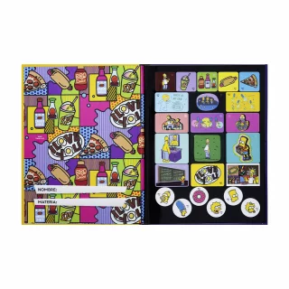 Cuaderno Cosido tapa dura 90 Hojas Cuadriculado Los Simpsons - Sandwich Xl
