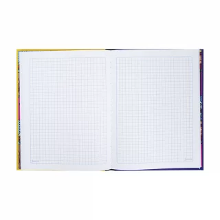 Cuaderno Cosido tapa dura 90 Hojas Cuadriculado Los Simpsons - Sandwich Xl