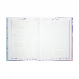 Cuaderno Cosido Tapa Dura 90 Hojas Cuadriculado Peluches - Clase De Baile