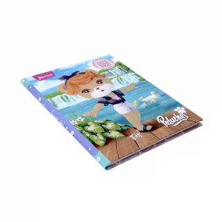Cuaderno Cosido Tapa Dura 90 Hojas Linea Corriente
