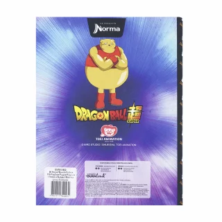 Cuaderno Cosido tapa dura 90 Hojas línea corriente Dragon Ball - Grupo Goku / Vegeta / Freezer