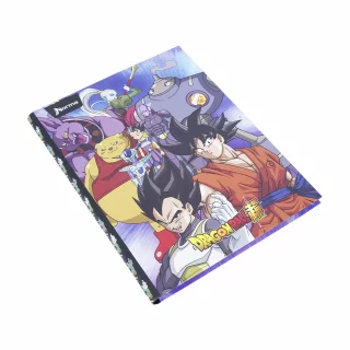 Cuaderno Cosido tapa dura 90 Hojas línea corriente Dragon Ball - Grupo Goku / Vegeta / Freezer