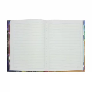 Cuaderno Cosido Tapa Dura 90 Hojas Linea Corriente Dragon Ball Grupo Fondo Morado