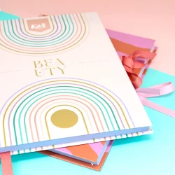 Cuaderno Cosido Tapa Dura 90 Hojas Linea Corriente Kiut Beauty