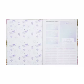 Cuaderno cosido tapa dura 90 hojas línea corriente Kiut believe in your dreams