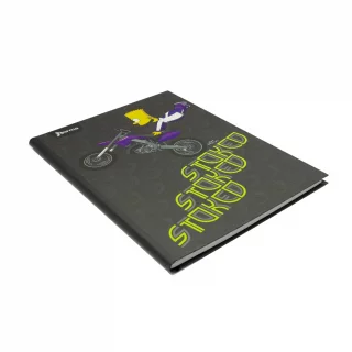 Cuaderno Cosido Tapa Dura 90 Hojas Linea Corriente Los Simpsons - Stoked