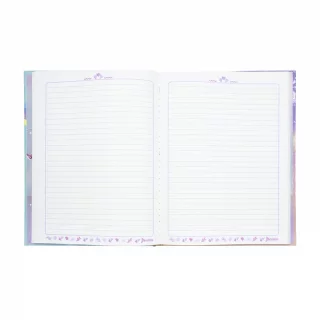 Cuaderno Cosido Tapa Dura 90 Hojas Linea Corriente Peluches Arcoiris
