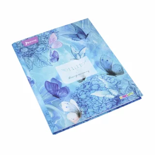Cuaderno cosido tapa dura femenino 90 hojas cuadriculado X-presarte - 11:11
