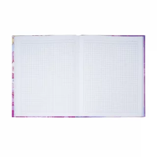 Cuaderno cosido tapa dura femenino 90 hojas cuadriculado X-presarte - more amor