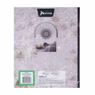 Cuaderno cosido tapa dura femenino 90 hojas línea corriente X-presarte -timing