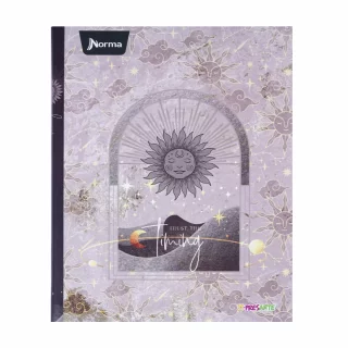 Cuaderno cosido tapa dura femenino 90 hojas línea corriente X-presarte -timing