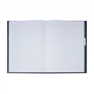 Cuaderno cosido tapa dura masculino 90 hojas cuadriculado X-presarte - tigre yeah