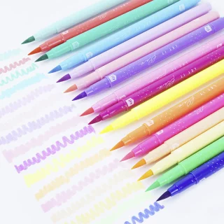 Kit De Lettering Cartilla Y Nuevos Marcadores Punta Pincel ESPECIALES By Kiut Y Nativalencia