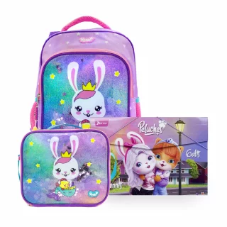 Kit Sirena Morral+Lonchera+Carpeta