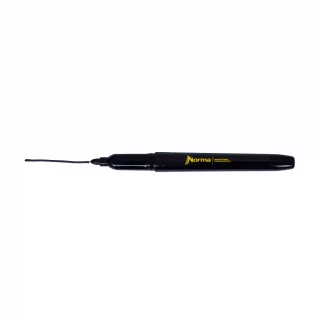 Marcador negro premium permanente punta fina x 1 und