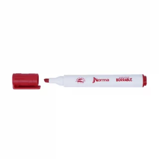 Marcadores Borrables Norma X10 und Rojo