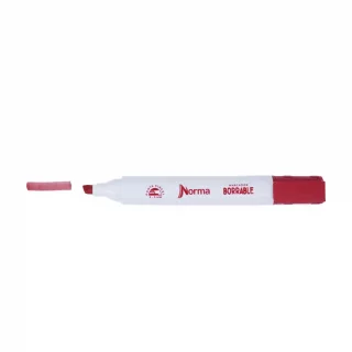 Marcadores Borrables Norma X10 und Rojo