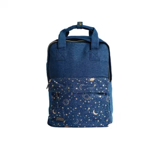 MOCHILA GRANDE JEAN BOOK BLACK