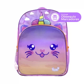 Morral Grande Peluches Fantasy Unicornio