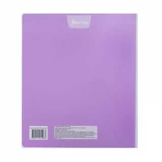 Pasta De Argolla PVC Academico 105 - Lila