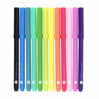 Plumones Kiut Lavables x 12 und