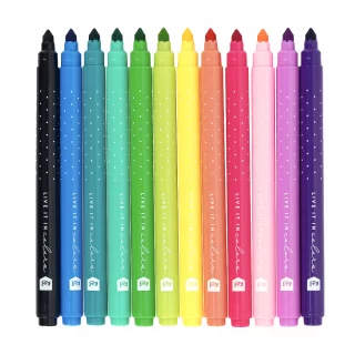 Plumones Kiut Lavables x 12 und