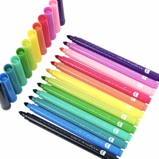 Plumones Kiut Lavables x 12 und