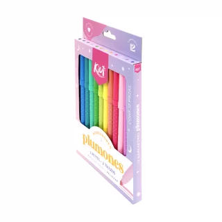 Plumones Kiut Lavables x 12 und