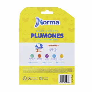 Plumones Norma Lavables  X12 und