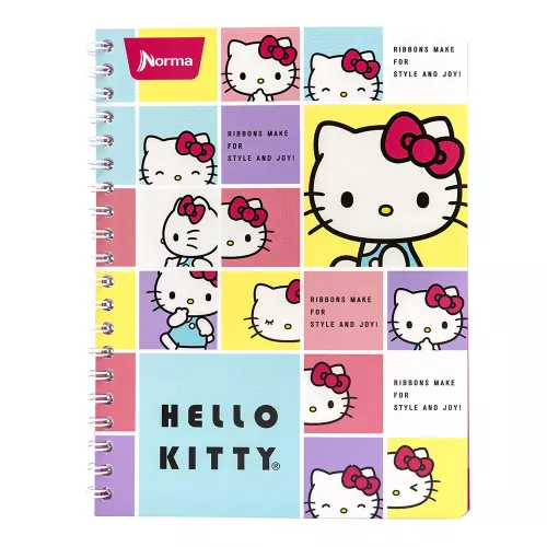 Cuad DO Amer Hello Kitty C5 100H Ribbons Make For Style and Joy