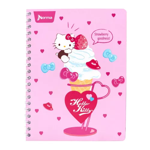 Cuad DO Amer Hello Kitty C5 100H Strawberry Goodness