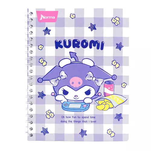 Cuad Do Amer Kuromi C5 100H Oh How Fun to Spend Time Doing the Things that I Love
