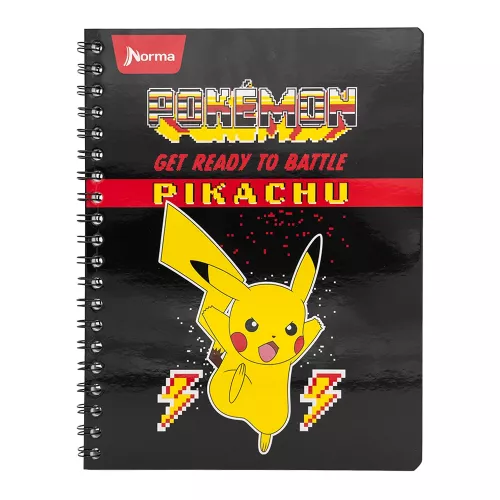 Cuad DO Amer Pokemon C5 100H Get Ready to Battle Pikachu