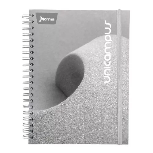 Cuad DO Dura Book Prof Unicampus Ry 160H 5M Arena Gris